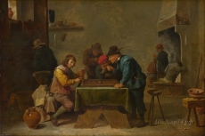 londongallery/david teniers the younger - backgammon players